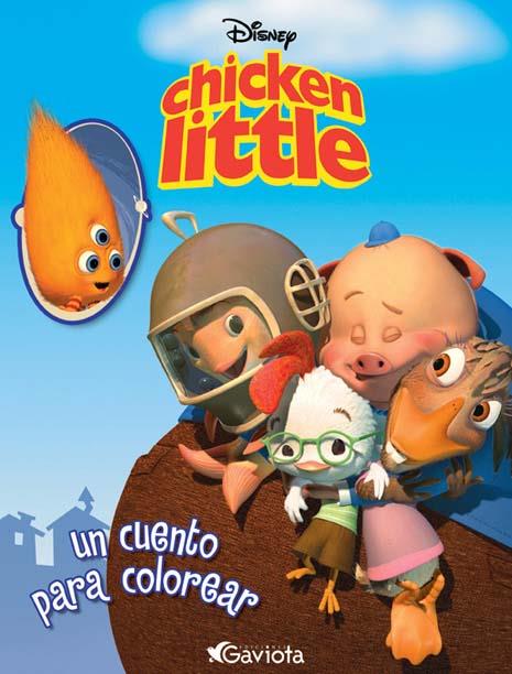 CHICKEN LITTLE : UN CUENTO PARA COLOREAR | 9788439203858 | DISNEY | Llibreria Online de Tremp