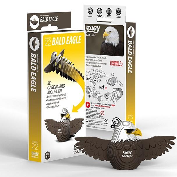 FIGURA 3D CARTRÓ BALD EAGLE | 9421035150217 | Llibreria Online de Tremp