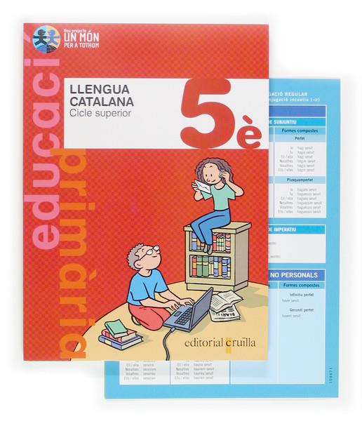 LLENGUA CATALANA 5 (NOU MON PER TOTHOM) | 9788466111690 | BAIGES JARDÍ, BLANCA/ESQUERDO TODÓ, SUSANNA/ROVIRA SUÑOL, FRANCESC/VALLS BARÓ, TERESA/GARCÍA CALATAU | Llibreria Online de Tremp