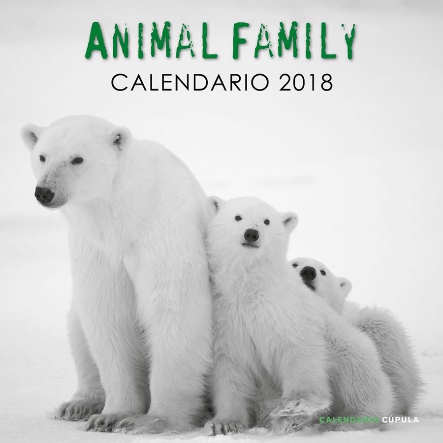 CALENDARIO ANIMAL FAMILY 2018 | 9788448023584 | AA. VV. | Llibreria Online de Tremp