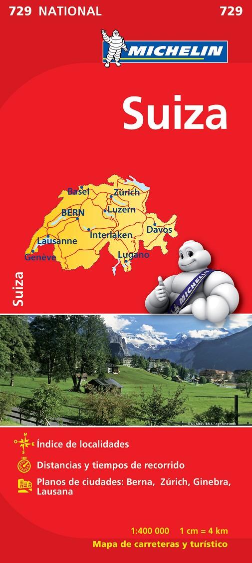 MAPA NATIONAL SUIZA | 9782067171671 | VARIOS AUTORES | Llibreria Online de Tremp