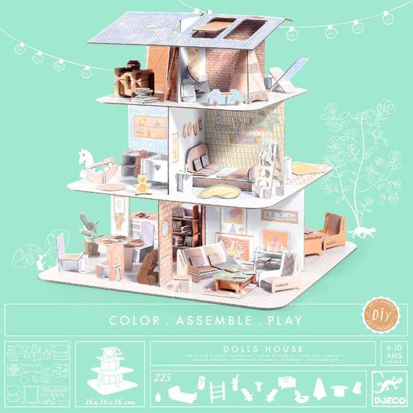 PINTAR CONSTRUIR JUGAR DOLLS HOUSE | 3070900080058 | Llibreria Online de Tremp