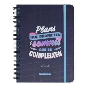 AGENDA WONDER PETITA 2024 2025 SETMANAL "PLANES QUE PROMETEN SUEÑOS QUE SE CUMPLEN" | 8445641045126 | Llibreria Online de Tremp