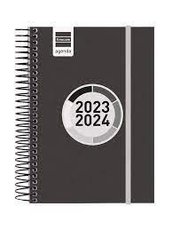 AGENDA ESCOLAR 2023/24 PÀGINA DIA PETITA NEGRE | 8422952357254 | Llibreria Online de Tremp