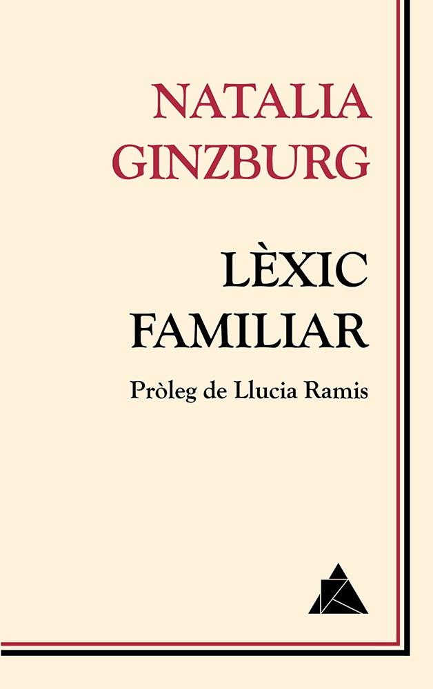 LÈXIC FAMILIAR | 9788416222254 | GINZBURG, NATALIA | Llibreria Online de Tremp