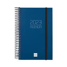 AGENDA ANUAL 2023 PAGINA DIA PETITA BLAU | 8422952350187 | Llibreria Online de Tremp