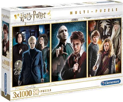 PUZZLE HARRY POTTER PACK 3 PUZZLES 1000 PIEZAS | 8005125618842 | Llibreria Online de Tremp