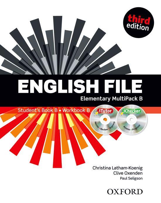 ENGLISH FILE 3RD EDITION ELEMENTARY. MULTIPACK B WITH ITUTOR AND ICHECKER | 9780194598675 | OXENDEN, CLIVE/LATHAM-KOENIG, CHRISTINA/SELIGSON, PAUL | Llibreria Online de Tremp