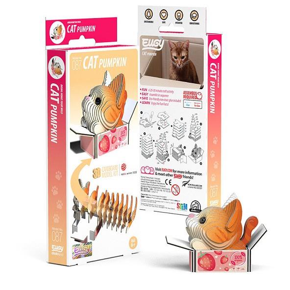 FIGURA 3D CARTRÓ CAT PUMPKIN | 9421036940091 | Llibreria Online de Tremp