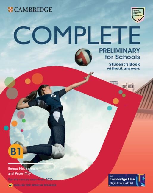 COMPLETE PRELIMINARY FOR SCHOOLS ENGLISH FOR SPANISH SPEAKERS STUDENT'S BOOK WIT | 9788413224169 | HEYDERMAN, EMMA/MAY, PETER | Llibreria Online de Tremp