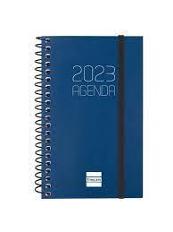 AGENDA ANUAL 2023 SETMANA VISTA MINI BLAU | 8422952349457 | Llibreria Online de Tremp