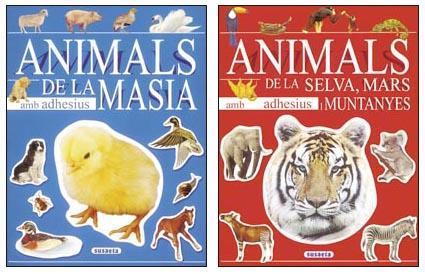 ANIMALS DE LA SELVA, MARS AMB ADHESIUS I MUNTANYES | 9788430525737 | Llibreria Online de Tremp