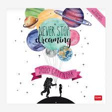 CALENDARI MARCS DE FOTOS DE PARED 2020 "NEVER STOP DREAMING" | 8051739305098 | Llibreria Online de Tremp