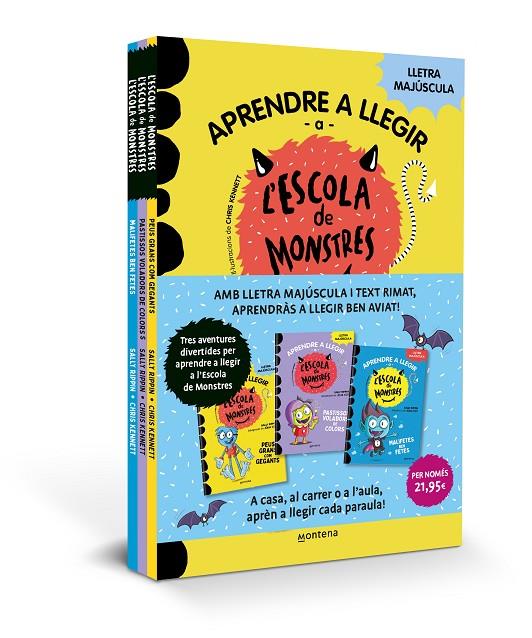 APRENDRE A LLEGIR A L'ESCOLA DE MONSTRES - PACK AMB ELS LLIBRES 4, 5 I 6 | 9788410298675 | RIPPIN, SALLY | Llibreria Online de Tremp