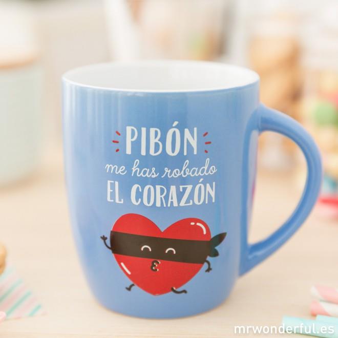 TAZA PIBON ME HAS ROBADO EL CORAZON | 8435460708814 | Llibreria Online de Tremp