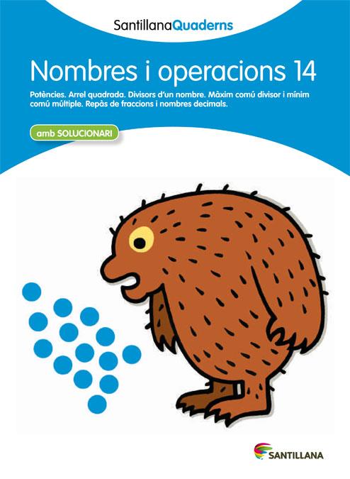 SANTILLANA QUADERNS NOMBREI OPERACION 14 | 9788468013954 | VARIOS AUTORES | Llibreria Online de Tremp