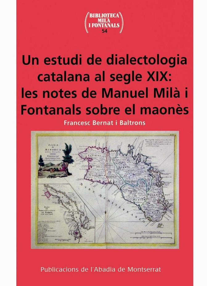 UN ESTUDI DE DIALECTOLOGIA CATALANA AL SEGLE XIX : LES NOTES | 9788484159339 | BERNAT BALTRONS, FRANCESC | Llibreria Online de Tremp