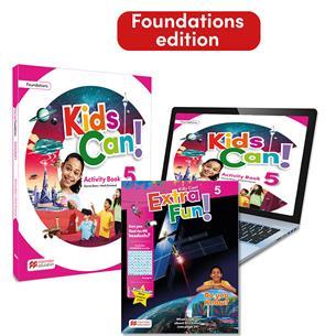 KIDS CAN!  FOUNDATIONS 5 ACTIVITY BOOK, EXTRAFUN & PUPIL'S APP: CON ACCESO A LA | 9781035126880 | SHAW, DONNA/OMEROD, MARK | Llibreria Online de Tremp