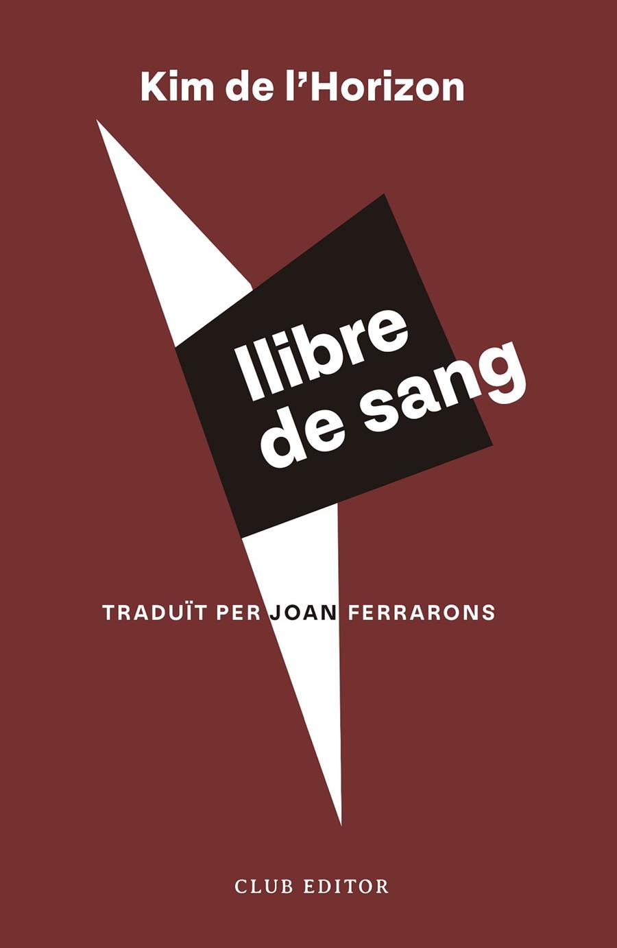 LLIBRE DE SANG | 9788473294171 | DE L'HORIZON, KIM | Llibreria Online de Tremp