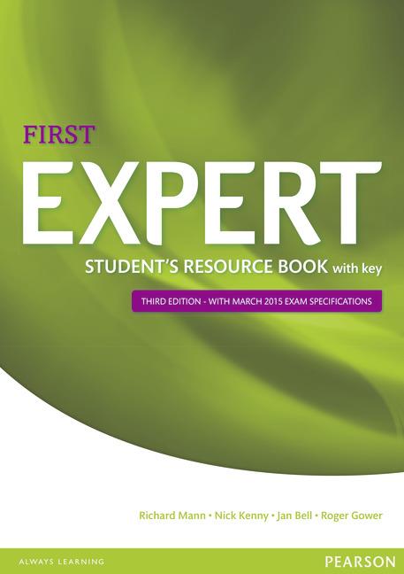 EXPERT FIRST 3RD EDITION STUDENT'S RESOURCE BOOK WITH KEY | 9781447980629 | KENNY, NICK | Llibreria Online de Tremp