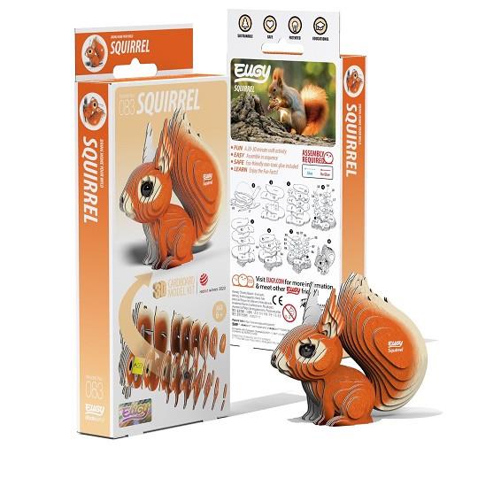 FIGURA 3D CARTRÓ SQUIRREL | 9421036940022 | Llibreria Online de Tremp