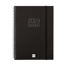 AGENDA ANUAL 2023 SETMANA VISTA VERTICAL GRAN NEGRE | 8422952349877 | Llibreria Online de Tremp