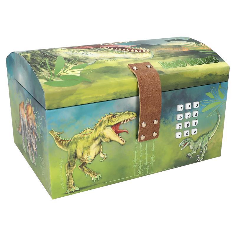 DINO WORLD COFRE DEL TRESOR AMB CONTRASENYA I SONS | 4010070631178 | Llibreria Online de Tremp