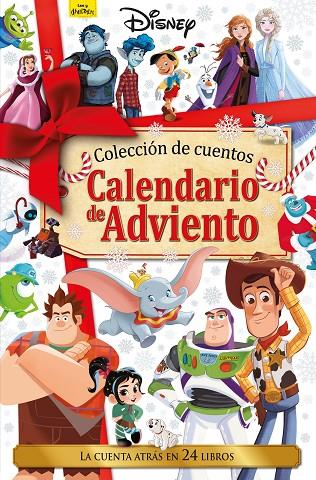 DISNEY. CALENDARIO DE ADVIENTO. LA CUENTA ATRÁS EN 24 LIBROS | 9788418335426 | DISNEY | Llibreria Online de Tremp