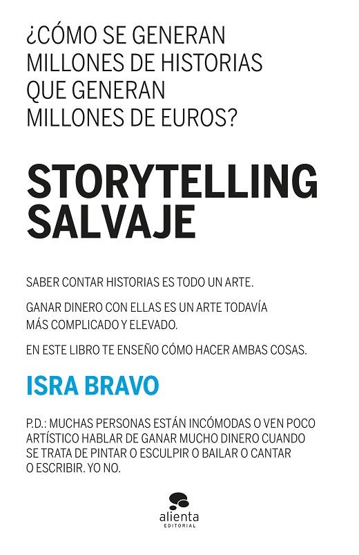 STORYTELLING SALVAJE | 9788413442983 | BRAVO, ISRA | Llibreria Online de Tremp