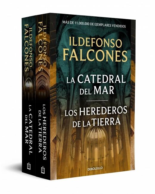 ILDEFONSO FALCONES (EDICIÓN PACK CON: LA CATEDRAL DEL MAR | LOS HEREDEROS DE LA | 9788466381963 | FALCONES, ILDEFONSO | Llibreria Online de Tremp