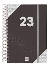 AGENDA ANUAL 2023 PAGINA DIA GRAN NEGRE | 8422952351177 | Llibreria Online de Tremp