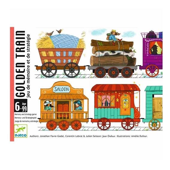 JOC DE CARTES GOLDEN TRAIN | 3070900050846 | Llibreria Online de Tremp