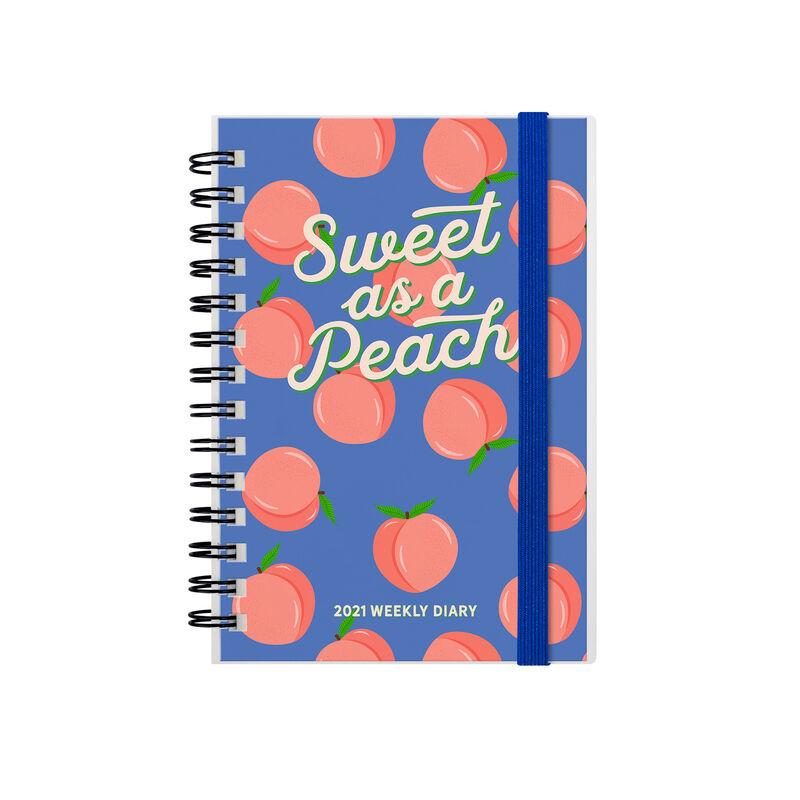 MINI AGENDA 2021 SWEET AS A PEACH | 8052461961088 | SETMANA VISTA | Llibreria Online de Tremp