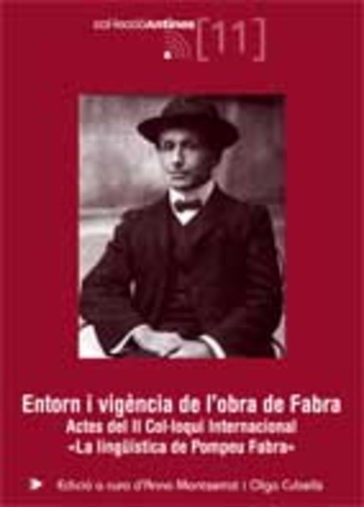 ENTORN I VIGENCIA DE L'OMBRA DE FABRA | 9788497913027 | MONTSERRAT, ANNA; CUBELLS OLGA | Llibreria Online de Tremp