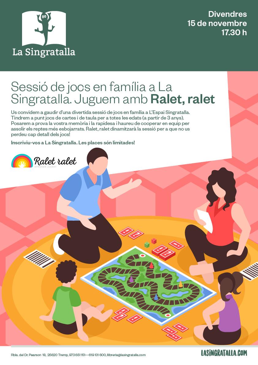 JUGUEM amb RALET, RALET - Llibreria Online de Tremp