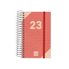 AGENDA ANUAL 2023 PAGINA DIA MINI VERMELL | 8422952351092 | Llibreria Online de Tremp