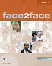 FACE2FACE: WORKBOOK WITH KEY (STARTER) | 9780521712743 | REDSTON, CHRIS; CUNNINGHAM, GILLIE