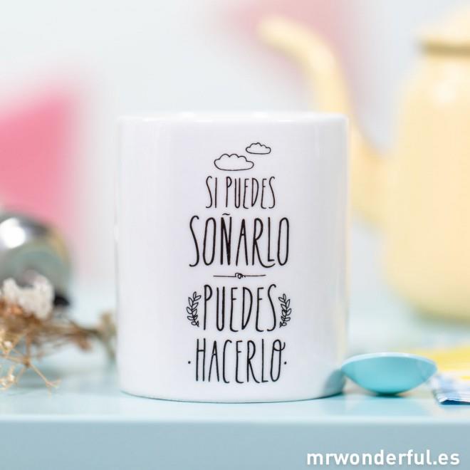 TAZA SI PUEDES SOÑARLO PUEDES HACERLO | 8436547180240 | Llibreria Online de Tremp