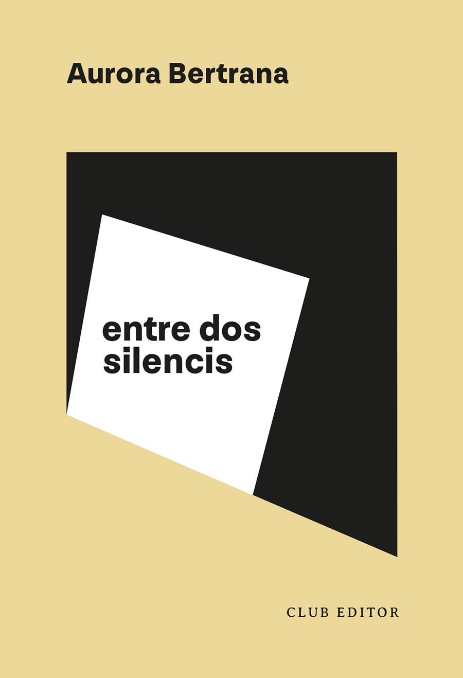 ENTRE DOS SILENCIS | 9788473294485 | BERTRANA, AURORA | Llibreria Online de Tremp