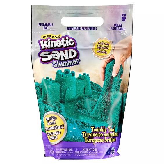 BOSSA DE SORRA BRILLANT TURQUESA KINETIC SAND | 778988246696 | Llibreria Online de Tremp