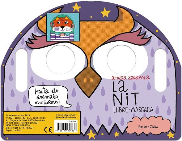 LA NIT. LLIBRE-MÀSCARA | 9788413898834 | ARRAZOLA, AMAIA | Llibreria Online de Tremp