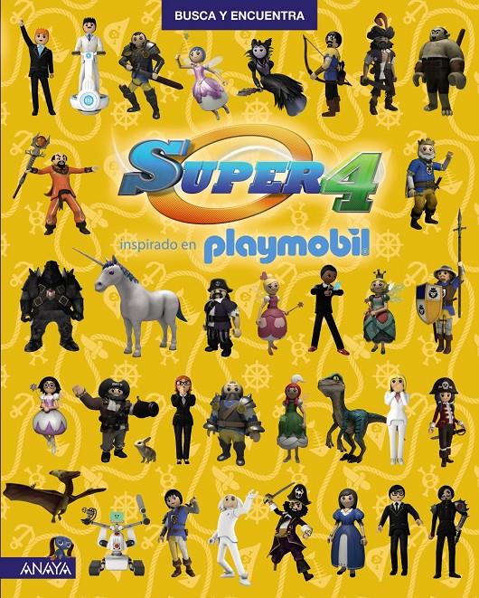 SUPER 4 - BUSCA Y ENCUENTRA | 9788469834589 | PLAYMOBIL | Llibreria Online de Tremp