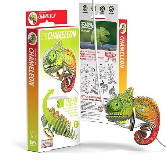 FIGURA 3D CARTRÓ CHAMALEON | 9421035150743 | Llibreria Online de Tremp