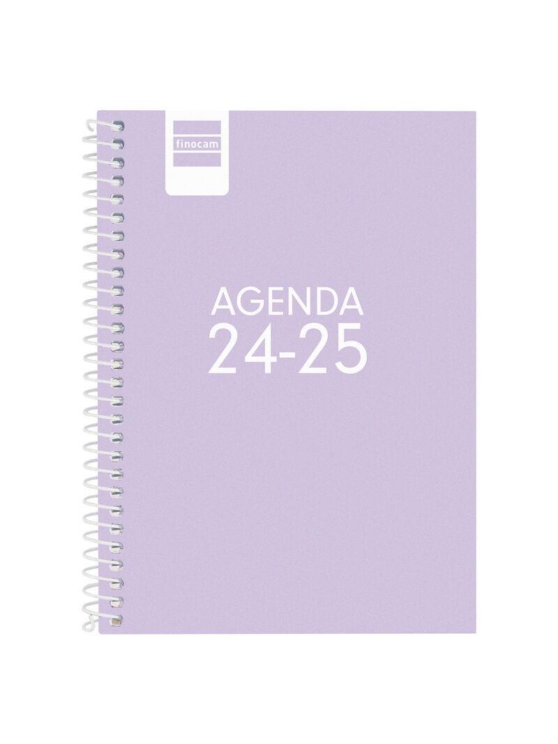 AGENDA ESCOLAR 2024-2025 CAT DP FINOCAM ESPIRAL LILA | 8422952376927 | Llibreria Online de Tremp