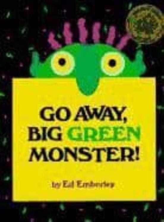 GO AWAY, BIG GREEN MONSTER! | 9780316236539 | ED EMBERLEY