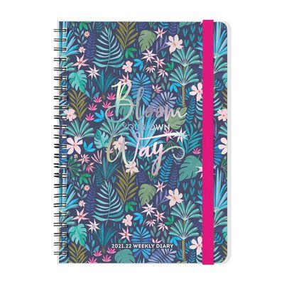 MINI AGENDA SETMANAL 2022 BLOOM YOUR OWN WAY | 8052461969268 | Llibreria Online de Tremp