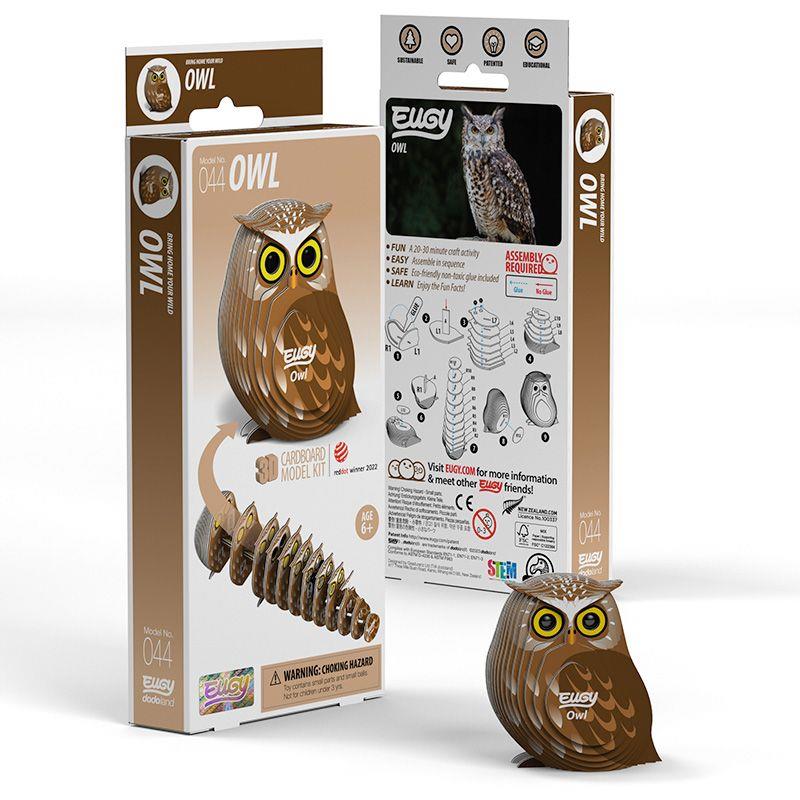 FIGURA 3D CARTRÓ OWL | 9421035150422 | Llibreria Online de Tremp