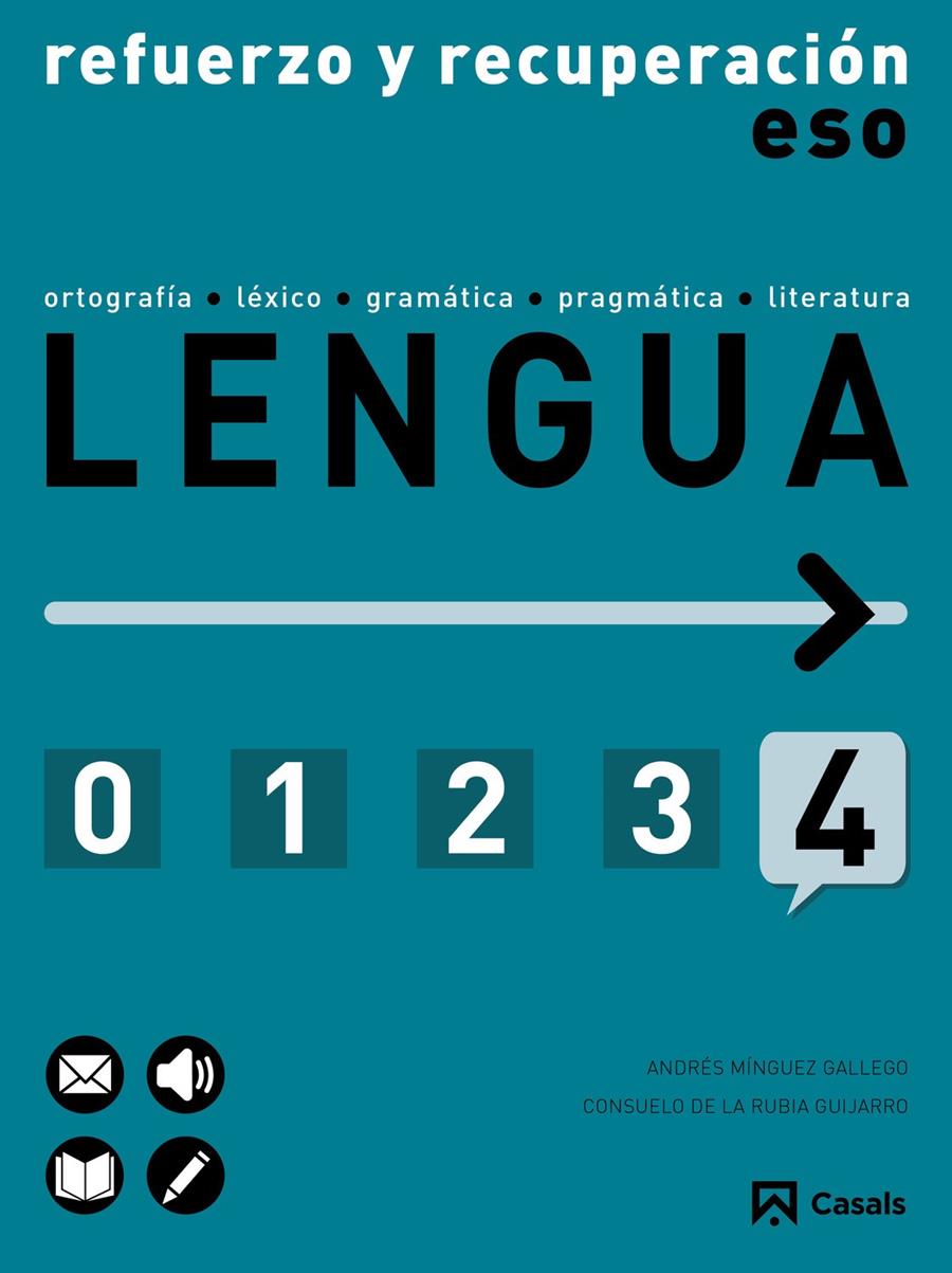 REFUERZO Y RECUPERACIÓN DE LENGUA 4 ESO (2015) | 9788421857533 | MÍNGUEZ GALLEGO, ANDRÉS/DE LA RUBIA GUIJARRO, CONSUELO | Llibreria Online de Tremp