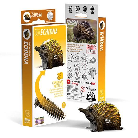 FIGURA 3D CARTRÓ ECHIDNA | 9421035150538 | Llibreria Online de Tremp