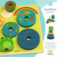 ENCAIXABLE PUZZ & STACK RAINBOW | 3070900010772 | Llibreria Online de Tremp